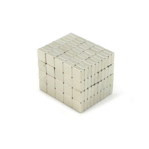 200pcs 5/32&#034; x 5/32&#034; x 1/32&#034; Blocks 4x4x1mm Neodymium Magnets Fridge Craft N35