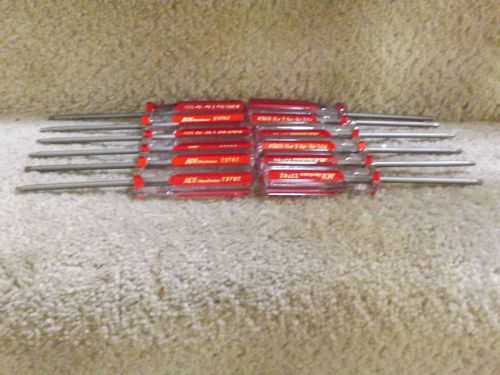 *NEW* (12) &#034;ACE&#034; PRO SERIES #2 SQUARE RECESS SCREWDRIVER Fits #8,#9,#10 Screw