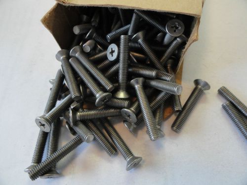 M5 x 35mm stainless phillips flat head screws for sale