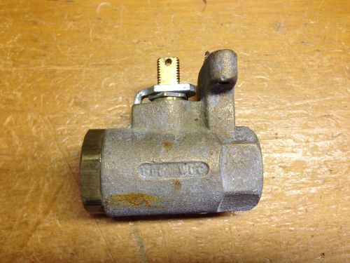 Akron brass style 57 quarter turn drain valve for fire truck pump nos -2 for sale