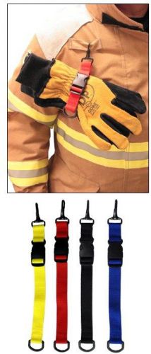 Firefighter Glove Leash 2 Pack Black