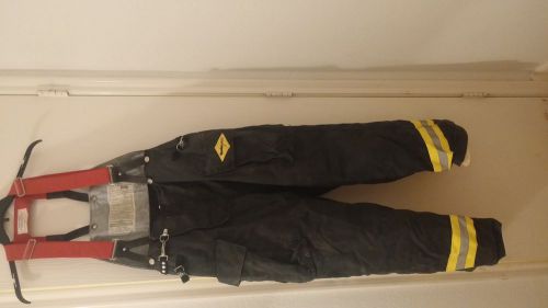 Turn out gear (firefigher equipment)  helmet, trousers, coat and boots. for sale