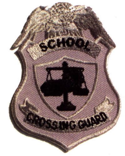 School Traffic Crossing Guard Coat Shirt Jacket Hat Uniform Badge Patch Emblem