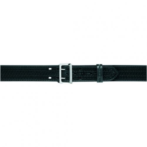 Safariland 875-44-8 Stitched Edge w/Buckle Belt Black B/W Chrome Sz. 44