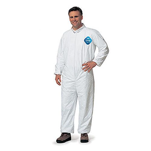 Armor forensics 1283158 white 1424a tyvek coveralls x-large for sale