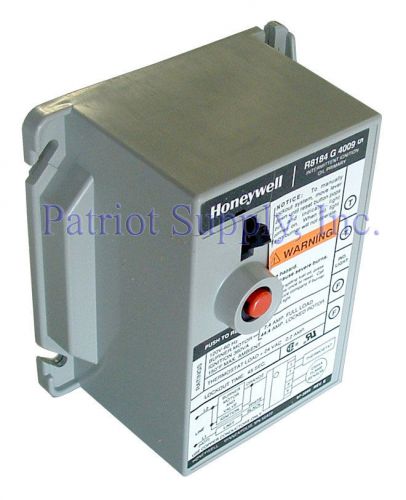 New oem honeywell r8184g4009 protectorelay oil burner control 45 second for sale