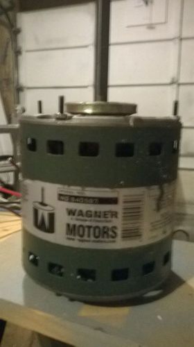 Wagner Electric Fan Blower Motor model wg 840587 used for a month!!! Good deal!!