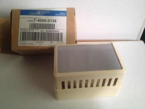 Johnson controls, t-4000-2138, pneumatic thermostat cover,beige nib for sale