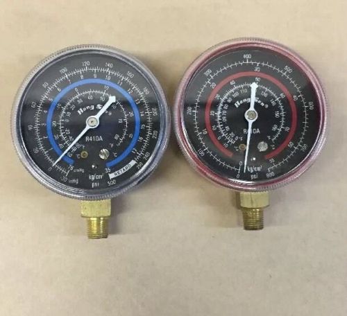 R-410a Gauges Heads High And Low Psi, Kg/cm, F