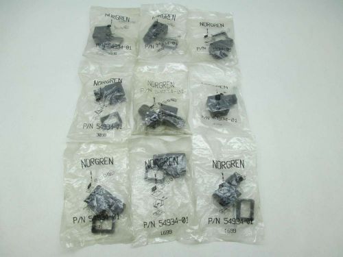 LOT 9 NEW NORGREN 54934-01 CABLE GRIP CONNECTOR D381698