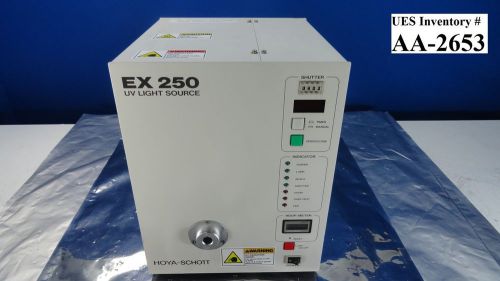 Hoya-schott ex-250 uv light source for sale