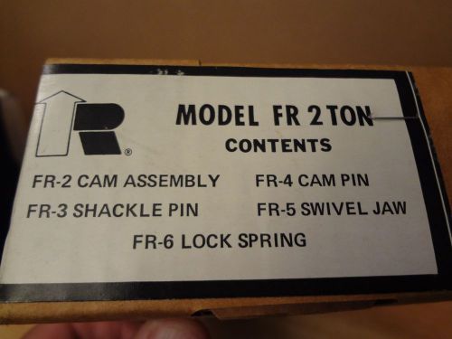 Renfroe model fr 2 ton lifting clamp repair kit nib for sale