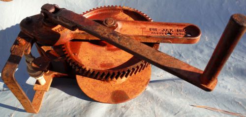 Antique Bil-Jax MFG AA-300 Winch for lifting equipment