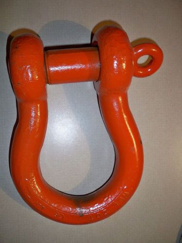 Pair columbus mckinnon 20 ton screw pin anchor shackles for sale