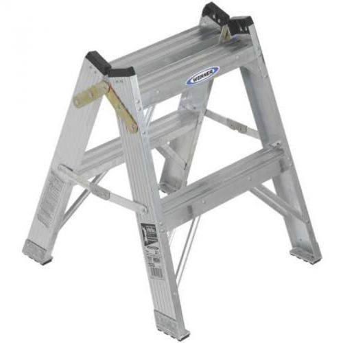 2&#039; aluminum stepladder  ia t372 werner co ladders t372 051751030389 for sale