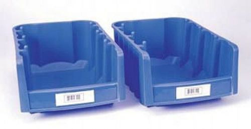 1&#034;x3&#034; top load bin buddy label holder, self adhesive backing bar code compatible for sale