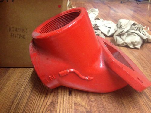 New homelite 3&#034; diaphragm pump inlet fitting part #a-74348-1 for sale