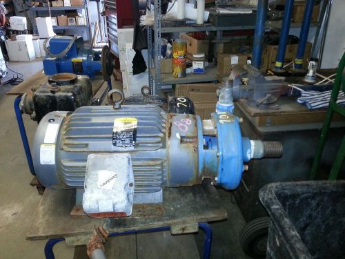 Baldor 3 phasa 20 hp water pump for sale