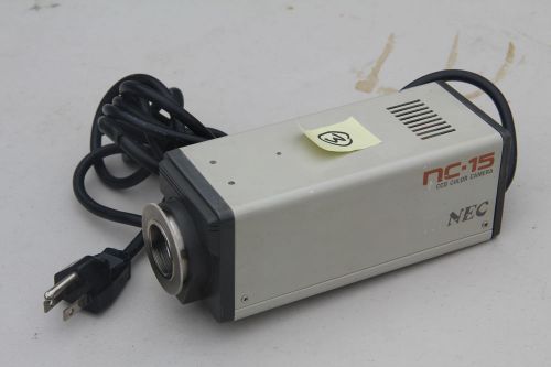 NEC NC-15 CCD Color Camera Commercial Use TESTED WORKING