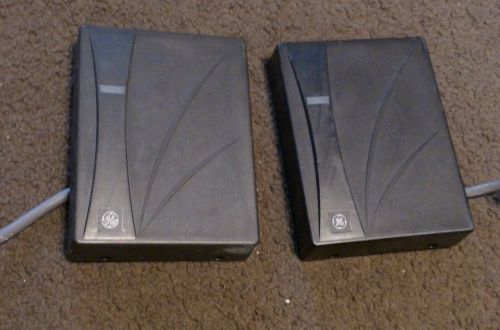 Lot of 2 used GE UTC security T520SW proximity card reader, black transition