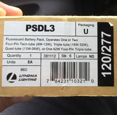 Lithonia PSDL3 Battery Pack