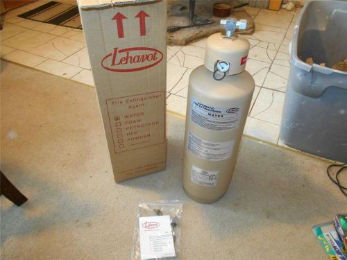 NEW LEHAVOT AUTOMATIC FIRE EXTINGUISHER WATER SURPRESSION TANK MILITARY GRADE