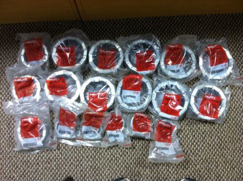 Lot of 18 Hilti Fire Stop Collars new Assorted Sizes CP643 110/4&#034; 90/3&#034; 63/2&#034;