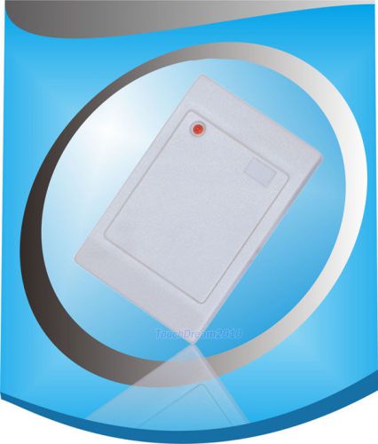 Wg26 weatherproof id rfid em proximity reader white a part of access control for sale