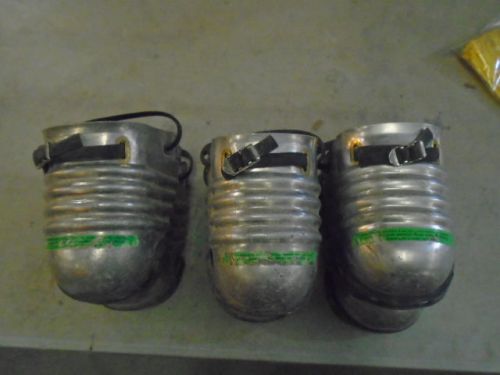 Ellwood Safety 200-5.5 Aluminum Alloy Foot Guards USED SEE PHOTOS FOR DETAILS
