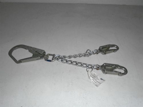 Msa 10044811 25-1/2 inch steel rebar chain assembly mfg date 09/2008 used as is for sale