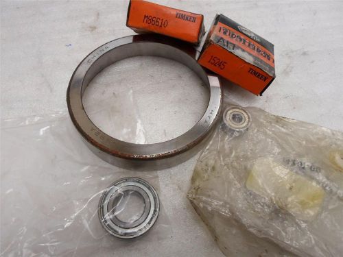 Lot of 5 replacement bearing parts for sale