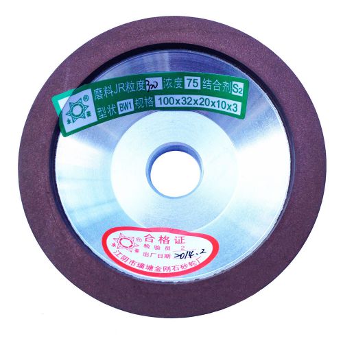 Bowl shape diamond electroplated coated resin grinding wheel 100*32*32*10*3mm for sale
