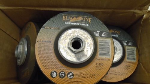 Blackstone 0825432 grinding wheel 4 1/2 x 1/4 x 5/8&#034;-11 13580 rpm new lot of 20 for sale