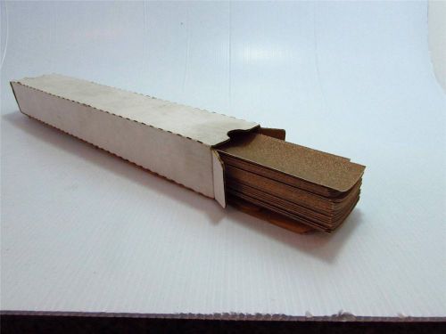 Sand Paper Fastcut Paper 2-3/4&#034; X 17-1/2&#034; Grit= 080 (46 sheets)- Free Shipping!!