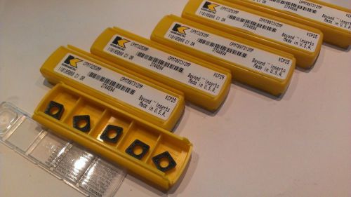 Kennametal cpmt3253mp kcp25 carbide inserts (cpmt09t312mp) 30qty for sale