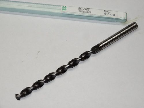 OSG 10.3mm 0.4055&#034; WXL Fast Spiral Taper Long Length Twist Drill Cobalt 8622903