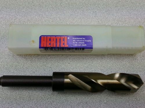Hertel 57/64&#034; Cobalt Silver &amp; Deming Drill