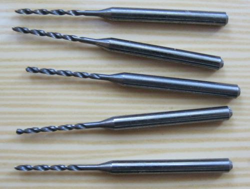 5 PCS D 0,85 mm  SOLID CARBIDE DRILL PCB.