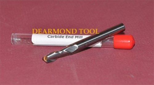 Carbide End Mill 2 Flute .125&#034; Solid Carbide USA MADE!  FREE SHPPING