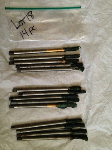 Machinist Tool Lot VARIOUS SIZES AND TYPES - ALL SHARP !!!