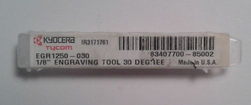 Engraving tool bit 1/8&#034; 30 degree Kyocera New
