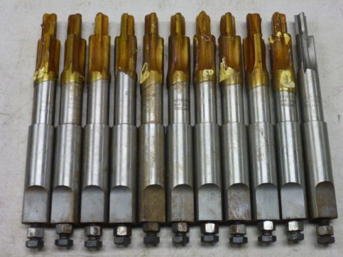 LOT of (12) RUTLAND COUNTERBORE CUTTERS, 1602493-T-98, CARBIDE TIPPED
