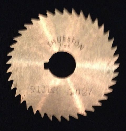 Thurston hss 2 x 0.027 x 1/2 keyway slotting slitting circular saw blades for sale