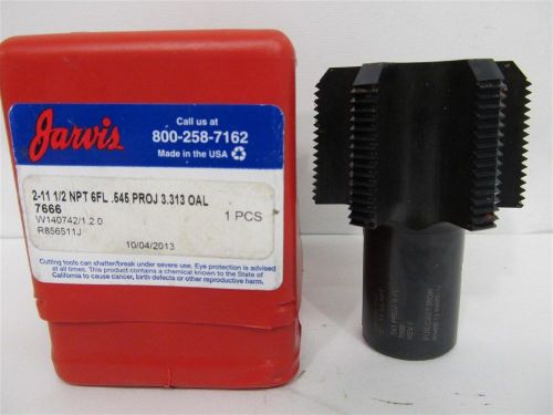 Jarvis 7666, 2&#034;-11 1/2&#034; NPT, 6 Flute Pipe Tap