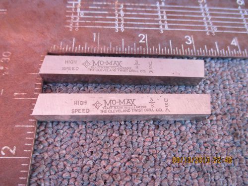 2 3/8&#034; x 3/8&#034; x 3&#034; cleveland mo-max high speed lathe turning bits machinist for sale