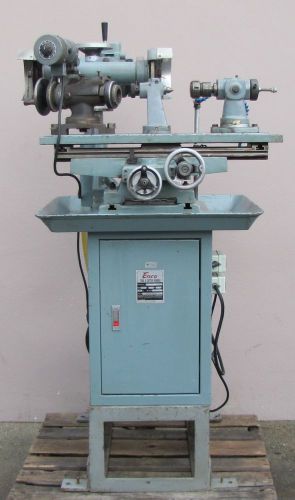Enco ct-457 tool &amp; cutter grinder machine with harig steptool &amp; coolant pump for sale