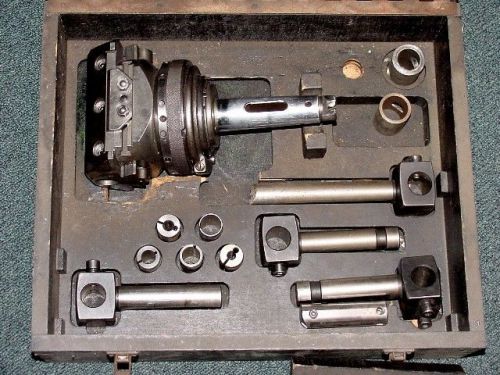 4 taper 15.75&#034; dia. wohlhaupter upa 4-s5 boring head, factory box w/accessories, for sale