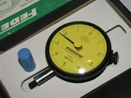 New federal precision dial .001mm indicator model p1/2i for sale