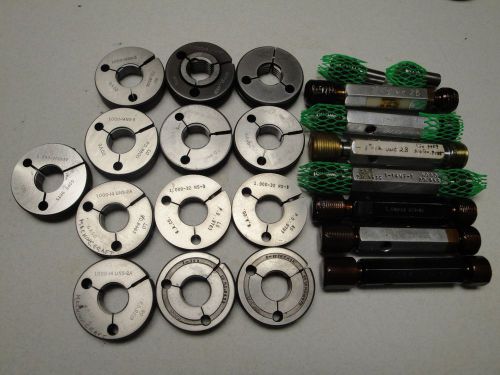 1.000&#034; thread plugs, ring gages and set plugs in  various pitches and classes for sale