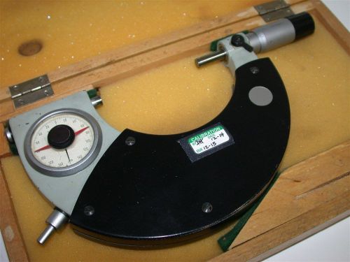 Steinmeyer 75 to 100mm .002mm snap gage metric micrometer 76 0537 072 20 for sale
